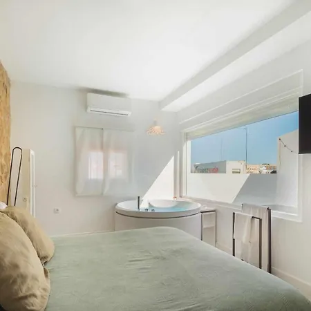 Lejlighed Jacuzzi Amanecer De Plata Decoracion Romantica